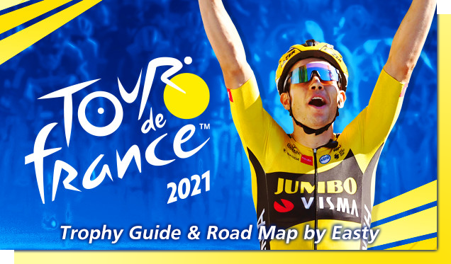 PST_Guides's tweet photo. New Trophy Guide Available!

Tour de France 2021
41 Trophies (All Offline)
Platinum Available
3/10 Difficulty
8-10+ Hours Completion
Author: @Easty_PST 

👉 https://t.co/THm20wKENQ

#TourdeFrance #TourdeFrance2021 #TrophyGuide #PS4 #PS5 #PST https://t.co/A5tcsFeSiX