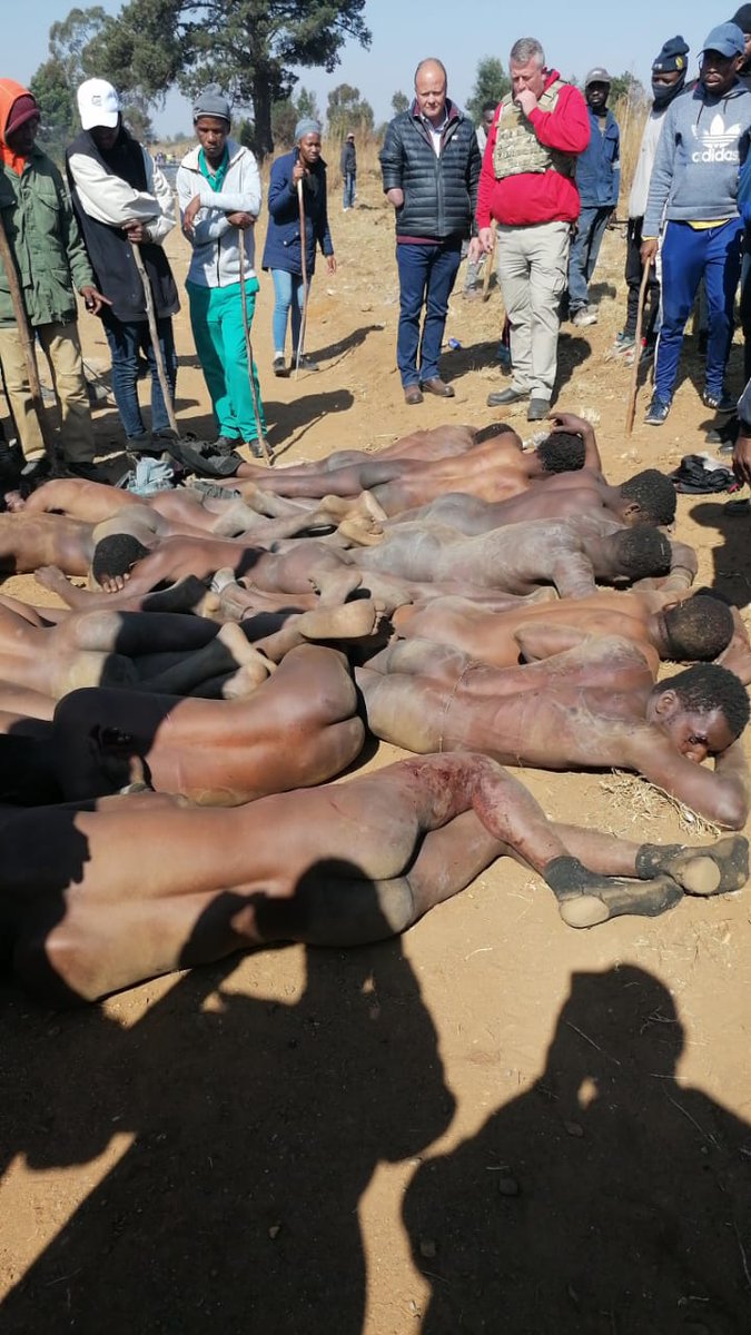This picture will expose them for many generations to come; no matter how much they may try to justify themselves.

Imagine the outrage if it was done to blacks by Western nations.