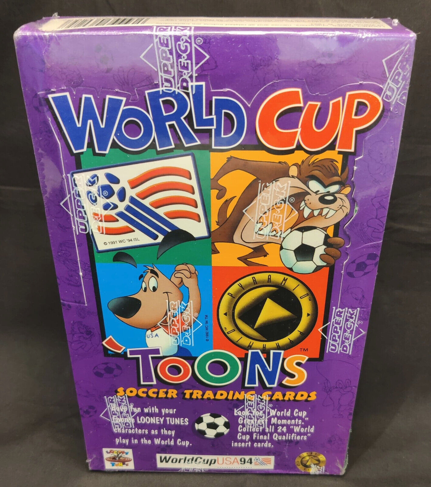 Greg Bruhl on Twitter: "(1994) Upper Deck Looney Tunes World Cup Toons  Soccer Trading Cards https://t.co/wFrJu5G8jC" / Twitter