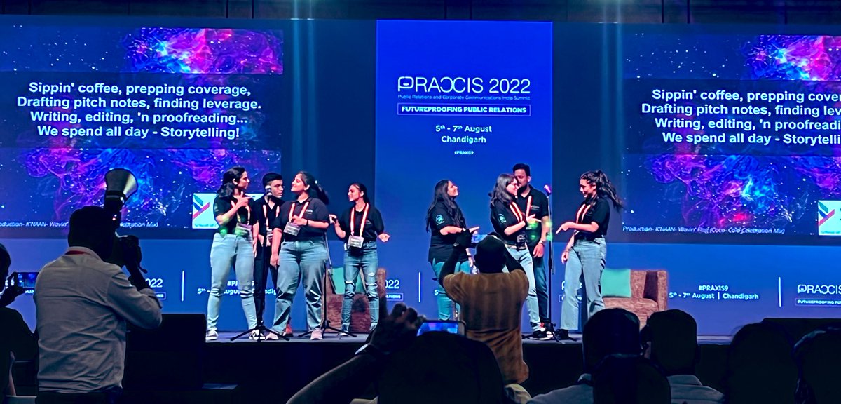 vigim4789's tweet image. Coz’ we are the PR Champs - the very special PR anthem by the students of @SCoReInd #PRAXIS9 We love it! @PRAXISInd