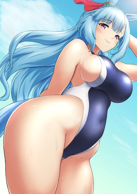 |ω・)つ(ウマ娘のメジロアルダン完成) 
