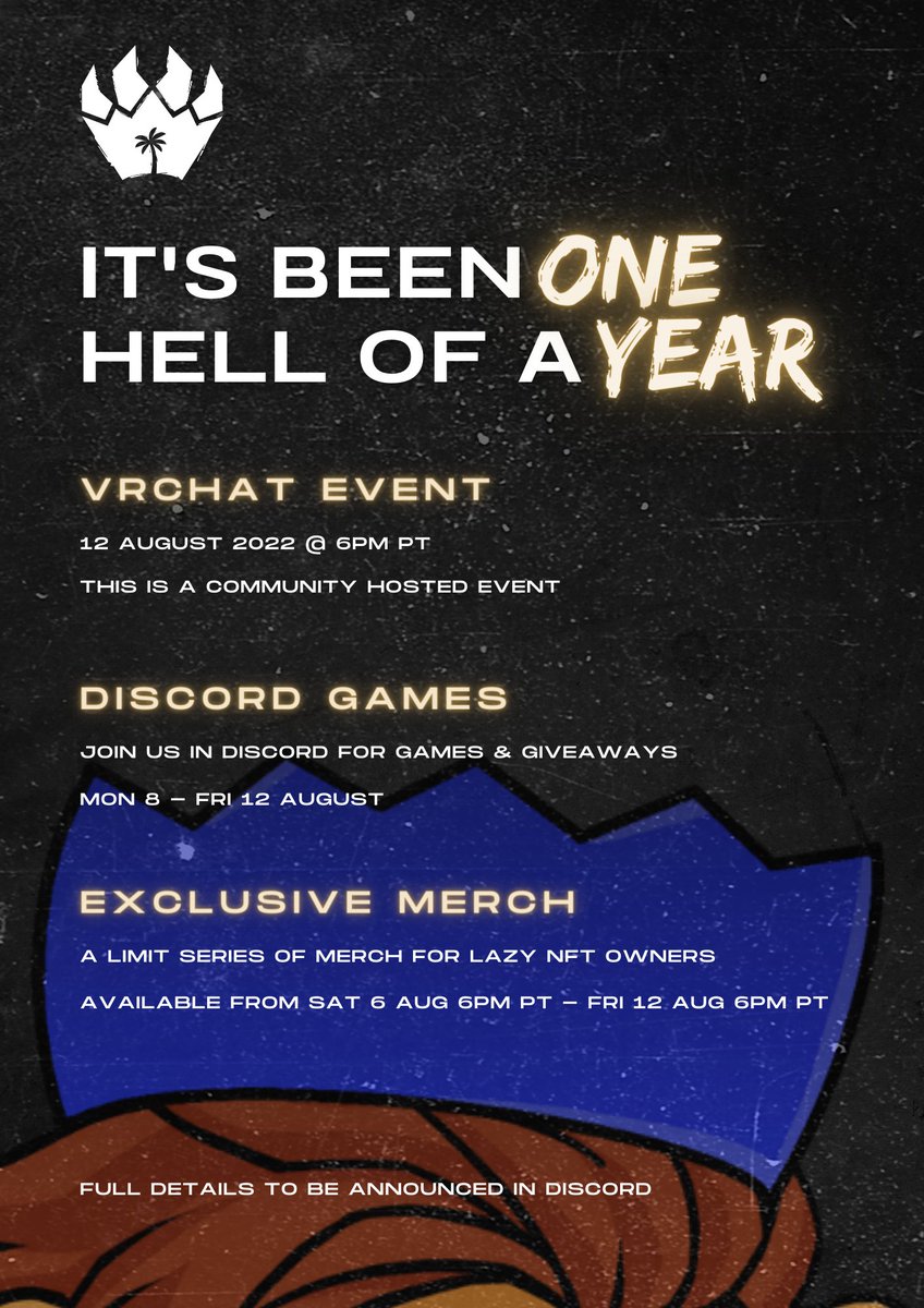 LazyLionsNFT's tweet photo. Let's celebrate... it's been one hell of a year 🦁 https://t.co/zokeNjVCn0