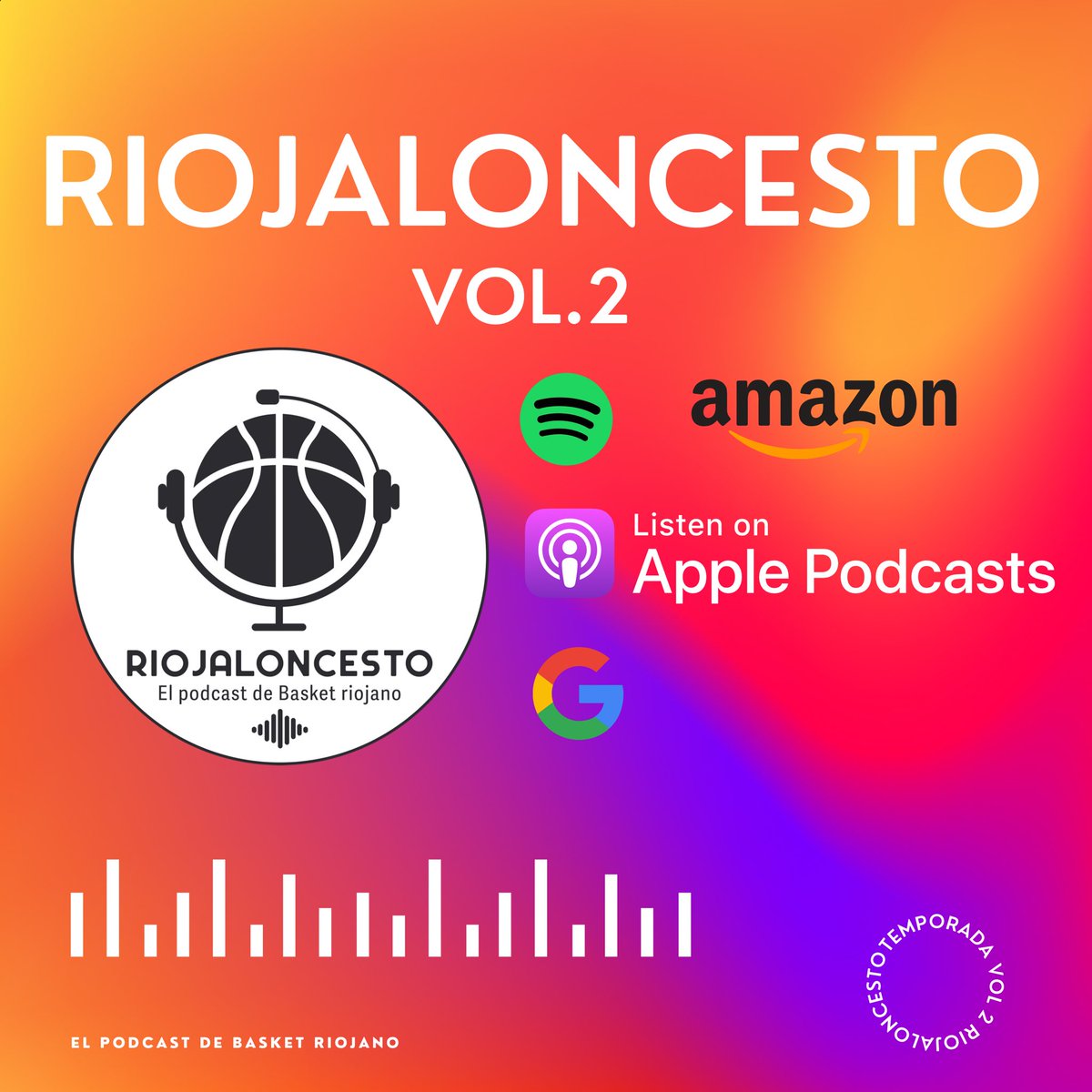 Volvemos a la carga para que nos escuchéis en esta temporada 2 en las principales plataformas de audio.
Spotify open.spotify.com/show/1S5vMyTSI….
Apple podcast, Google podcast y Amazon Music.