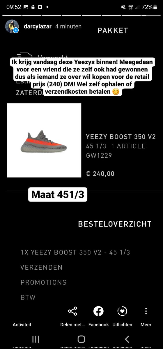 Ik verkoop yeezys! Gewoon normale retail prijs!