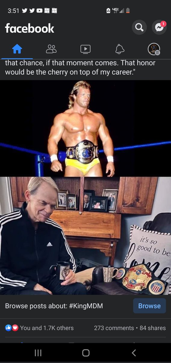 BTFMMAPodcast's tweet photo. @TripleH Put him in the Hall Of Fame. https://t.co/IuPJZwkgix