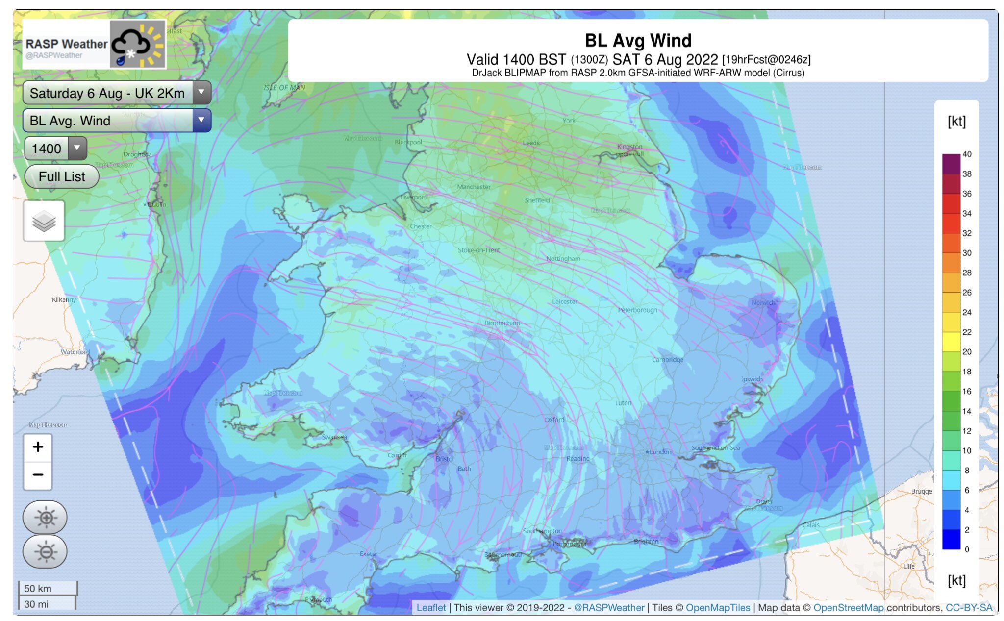 RASP Weather (RASPWeather) / Twitter