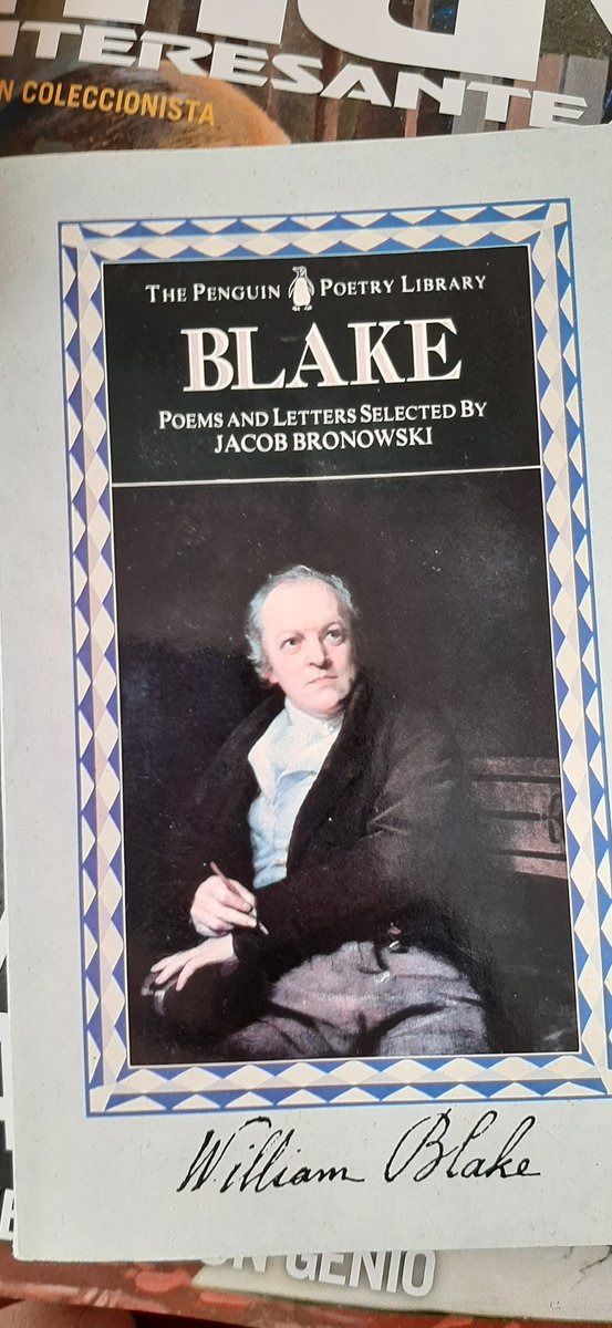 DaniEPAP's tweet photo. Lectura para el finde...
#Poetry
#WilliamBlake
#JacobBronowski https://t.co/FkIwgljtTu