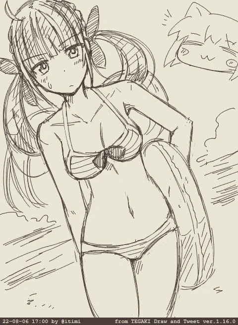 ⚓ #tegaki_dt 