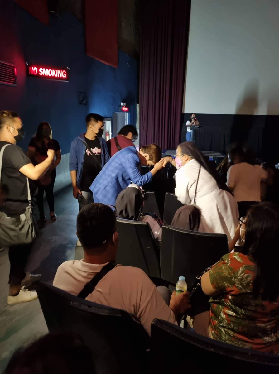 VinceTanada's tweet photo. Thank you to the Benedictine Sisters of St. Scholastica San Fernando for their support to #KatipsTheMovie #respect https://t.co/uKYtdNnmca