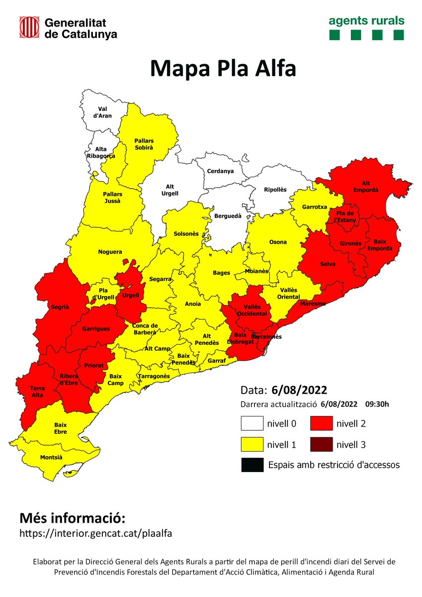 Mapa de pla alfa dia 6/08/2022