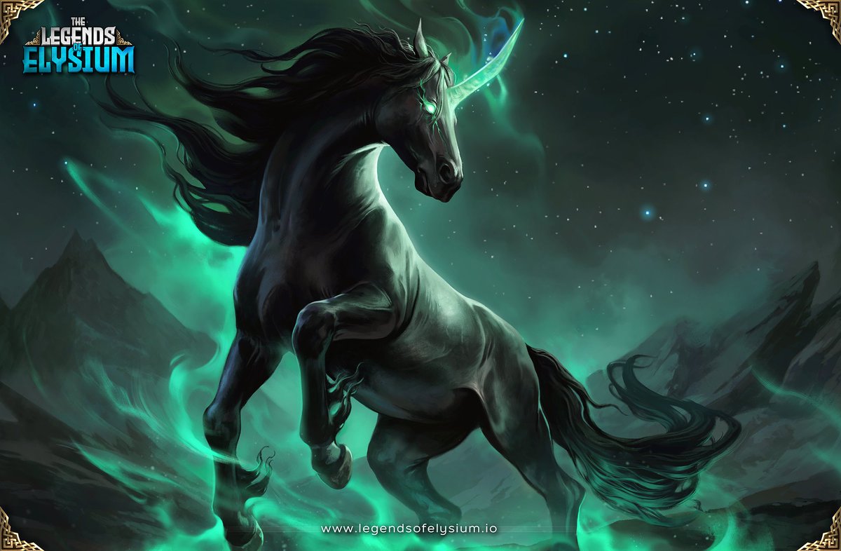 LegendsElysium's tweet photo. A beautiful rare creature of the night.
It is said that unicorns were made of Ancient magic and they possess enormous magical power.

$LOE #NFTartwork #gamedesign https://t.co/O0fvgE2qM9