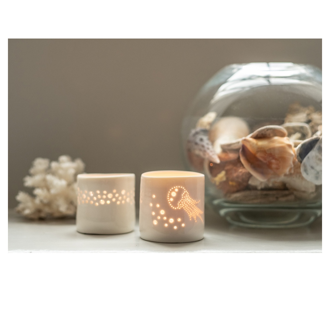 We're taking a summer pause so if we're a little quiet in August, tiptoe gently passed that hammock, as we may be snoozing in the shade.

Our best wishes to you all for a restful holiday season.

Photo: Luna Lighting
Jellyfish porcelain tealights