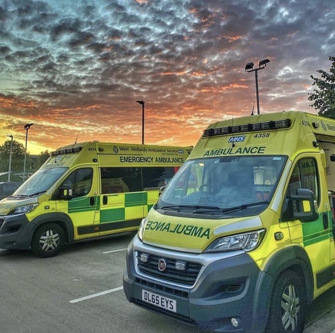 They might just be yellow boxes on wheels, but where would we be without them?

The people who operate them are highly-skilled life savers too, and we are so grateful to all the paramedics and other ambulance staff out there

Please RT if you are too