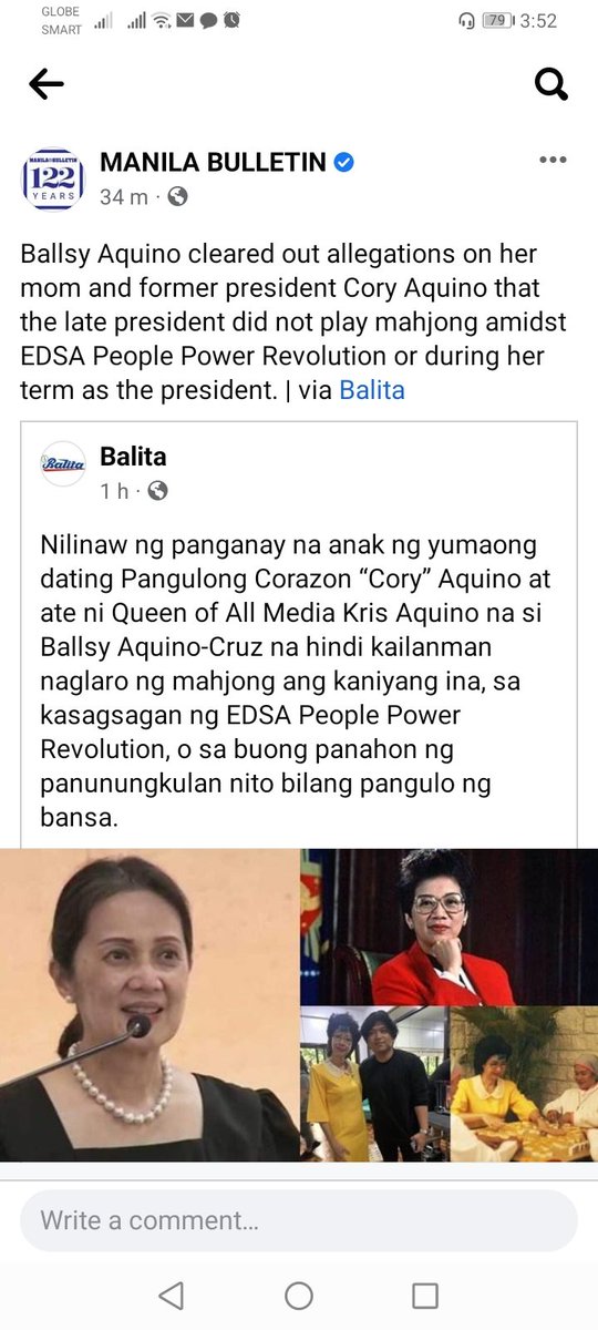 Dareljlastimosa's tweet photo. Obviously,Ballsy defending her mother, but according to Cory on her speeches about the reflection of development on June 02,1992. One of her most amusing stories she had is about mahjong cronies. And she added, at exactly five o'clock everyday she stops working and start playing https://t.co/5tZ9NIX2Z7