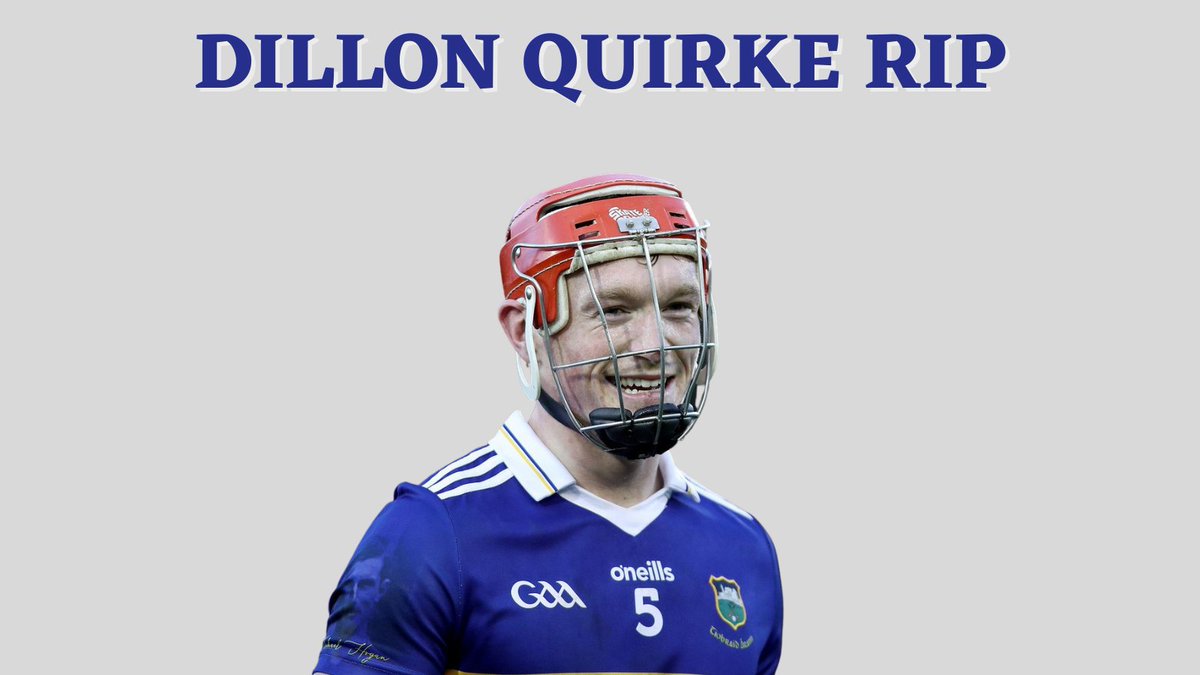 A minutes silence will take place at all Cork GAA County Championship games this weekend as a mark of respect on the passing of Tipperary senior hurler, Dillon Quirke. gaacork.ie/2022/08/06/min…