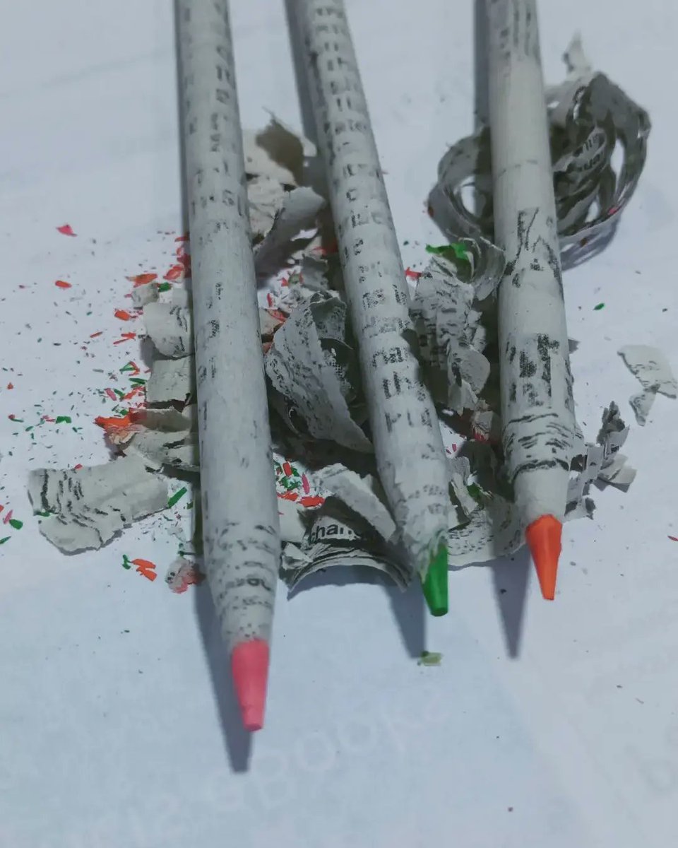 greencomrades's tweet photo. Go Green-Use @Greenwaveses     color  ✏️ pencils

* Eco-Friendly
* Tree Free
* Recycled Paper Pencils
#Savetree #ecofriendly #recyclepaper #environment #Pencil #stationery #students #paperpencils #colorpencil #ecofriendlypencil #ecofriendlyproduct  #Velim #ZeroWaste #paperpens https://t.co/a963Smgfdc