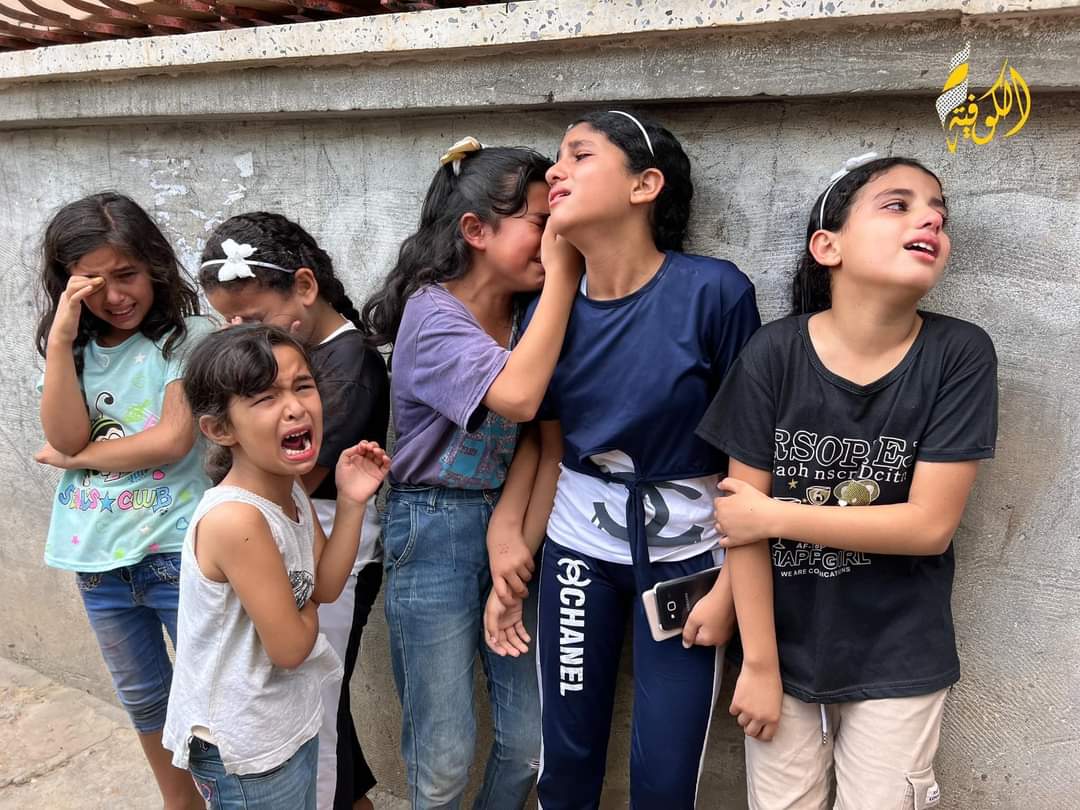 AsmaaGhalwa's tweet photo. This is how Gaza's children started their morning today 
#غزة_تحت_القصف #غزه_تقاوم #GazaUnderAttack https://t.co/dvroBc5XFa