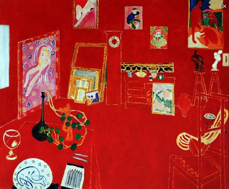 arthursimony's tweet photo. The Red Studio - 1911
By Henri Matisse ❤️
#artistoftheday #matisse #artist #redstudio #painting #Oilpainting #masterpieces #artwork https://t.co/xxUglOiys9