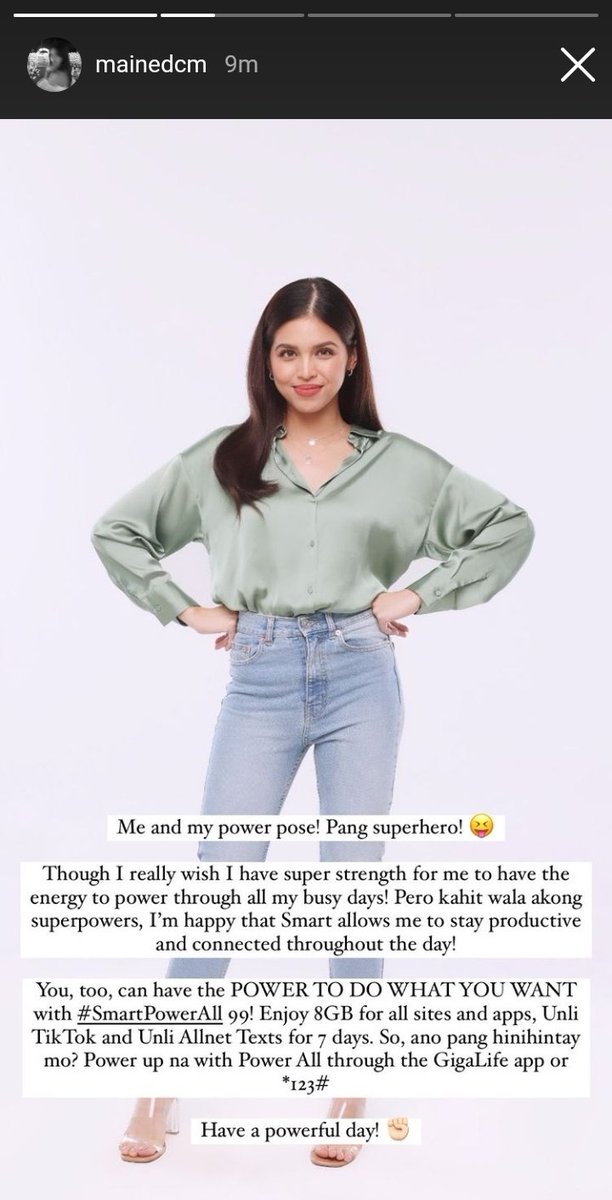 sofiadeicm's tweet photo. ~@mainedcm IGS! 
@LiveSmart

#MAINEforSmart 
#SmartPowerAll 
#SmartExtraLoad 
#MaineMendoza https://t.co/RuUF2sI7Zh