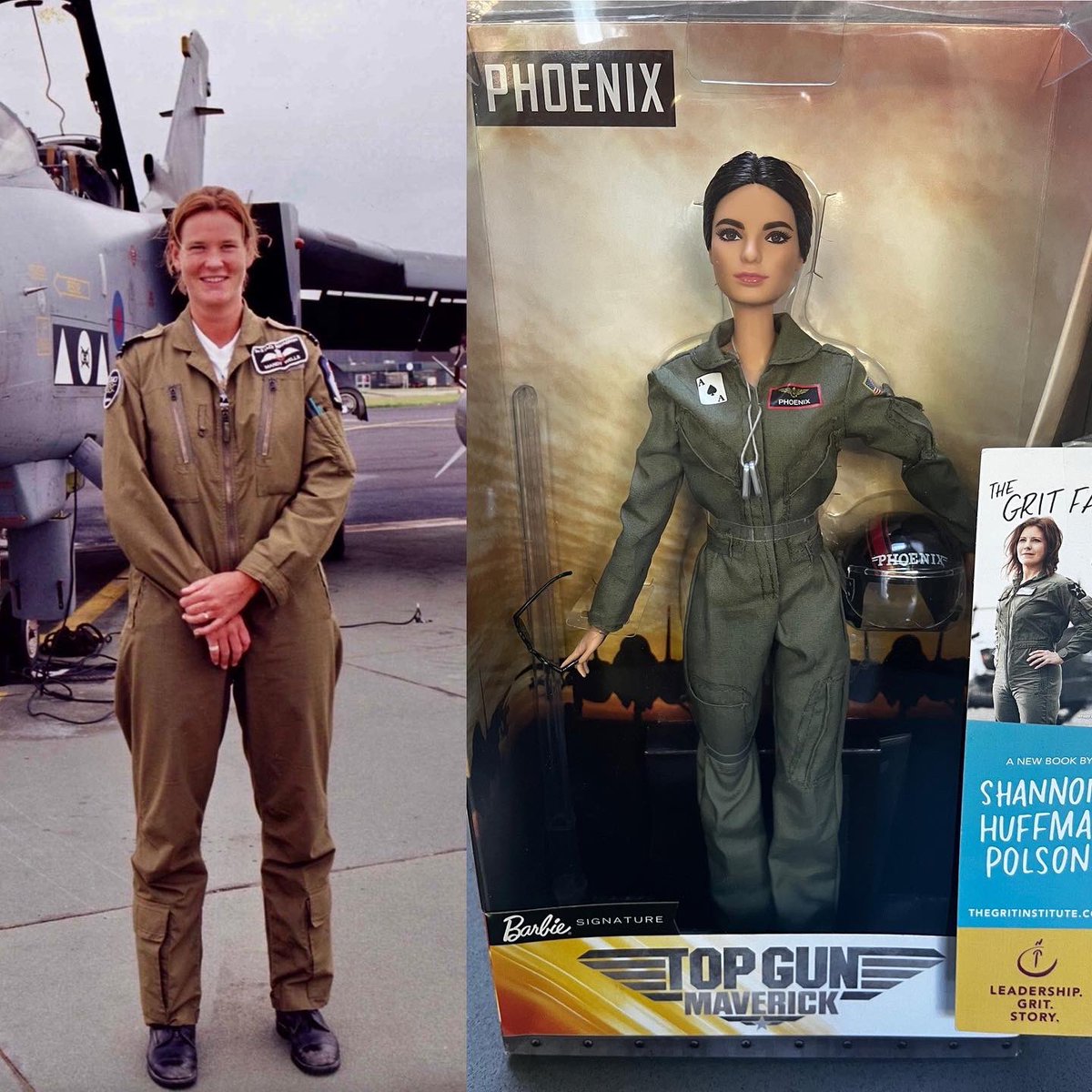 MandyHickson's tweet image. As a child I never played with dolls because none of them appealed to me (apart from bionic man but who wouldn’t love a telescopic eye that you can look through!) but if i’d had this one I would definitely have loved it @ABorderLife 
Thanks so much #phoenixtopgun #TopGunMaverick