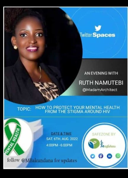 chrisent's tweet photo. Do we all know that it is okay not to be okay at sometimes? Let us join today's space as we share more about mental health and advocating for zero tolerance to Depression! @LemMindfulness brings safe zone spaces always for you.
Let's all attend
#MentalHealth #NoToDepression https://t.co/gVDX4w6Tbp