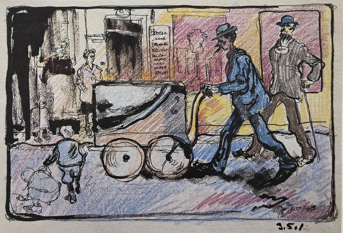 George Grosz, 1912 