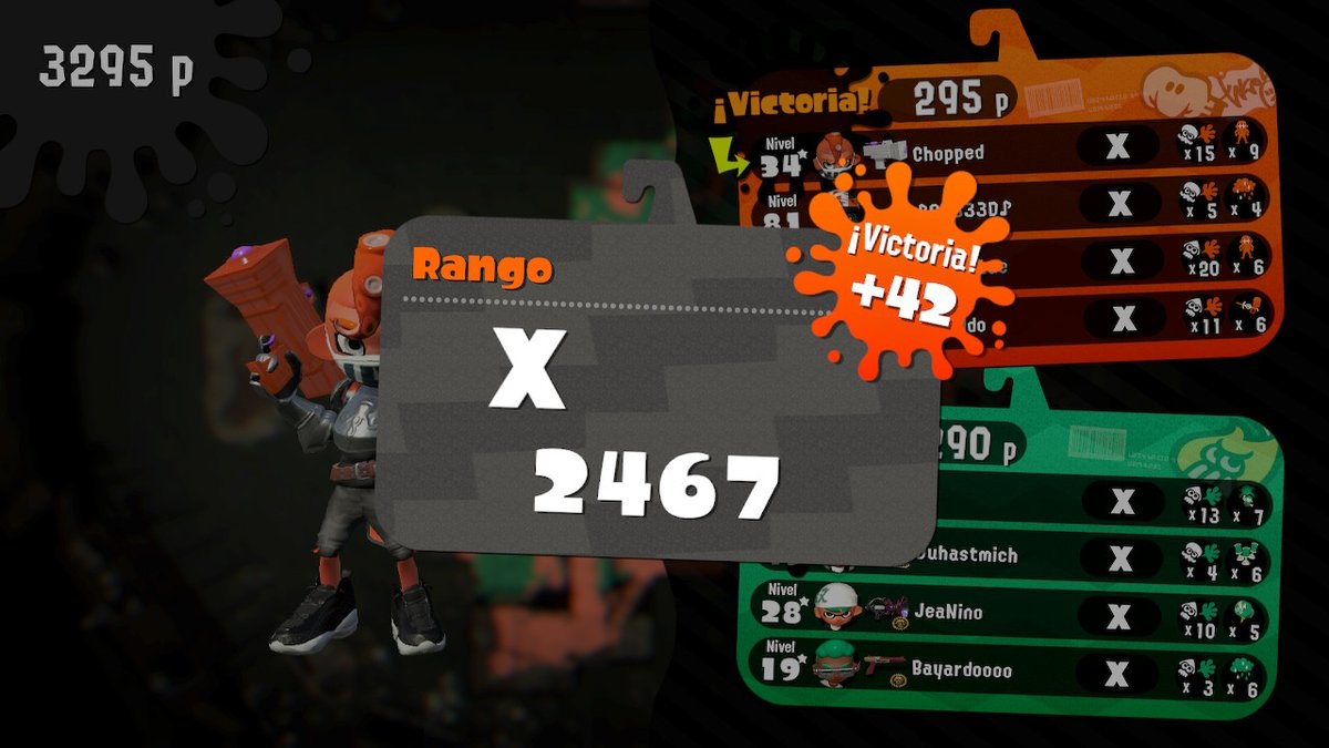 GuinK5's tweet photo. Puntos mañaneros #muyricos #Splatoon2 #NintendoSwitch https://t.co/duQEQ6kbOt
