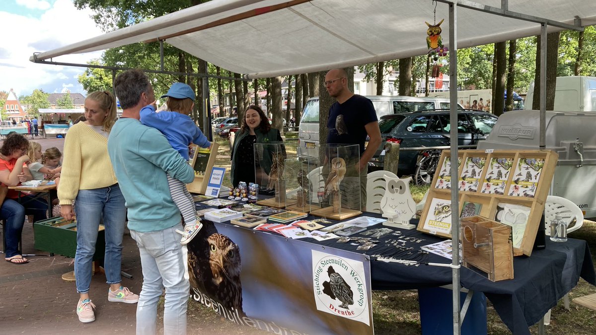 Vandaag zijn we aanwezig op de markt van melk en honing in Zuidlaren.