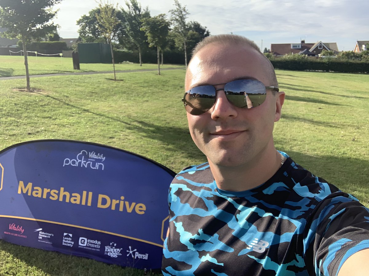 kjukes1989's tweet photo. Happy parkrunday everybody!π A weekend away up North and a trip to #MarshallDrive #parkrun for me. Donβt let the compact size fool you, this is a challenging one, although very beautiful too. Incredibly friendly team here and a hilarious briefing too! A must visit Iβd say! πββοΈπ https://t.co/m6lX8uuC0Q