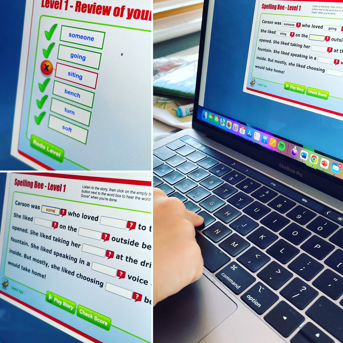 MyLearningJour's tweet photo. Spelling for Toby’s session today 💚 https://t.co/0Fu6Ns34Pt