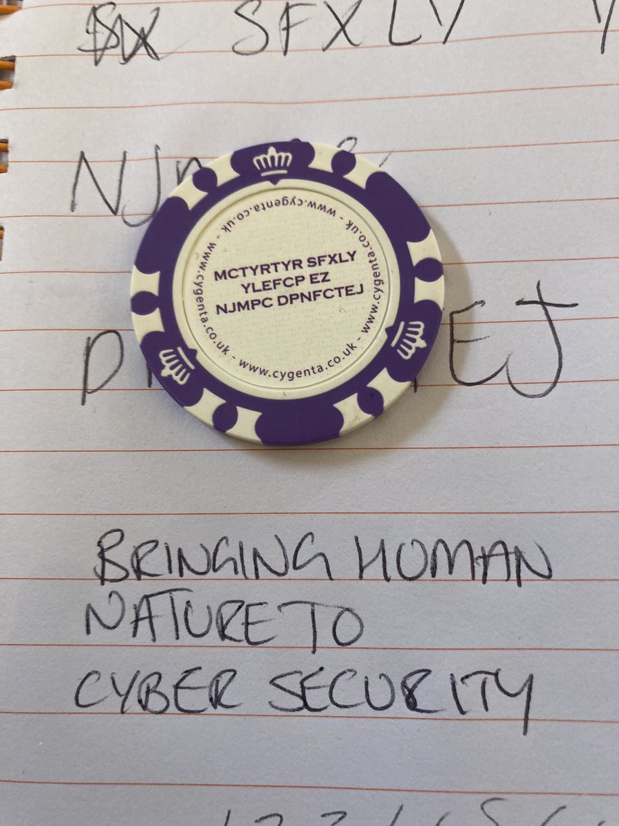 ewantaylor1's tweet photo. @CygentaHQ #bsidesdundee https://t.co/5A51qCN2sM