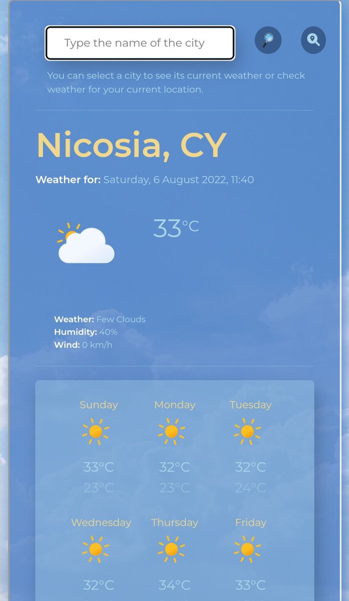 AppleEveCodes's tweet photo. Updated my #HTML5 #CSS and #javascript to make my weather app responsive 🎉 
@shecodesio @JavaScriptDaily
Check it out: https://t.co/KRsgaSuuv5 https://t.co/sob7a6wQmc