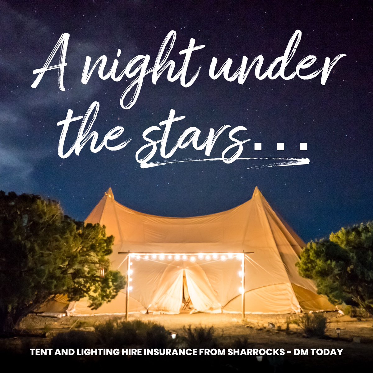 Another beautiful day! What an amazing #summer season our tent hire businesses are having ⛅️ 🌞 🏕

Whatever you’re hiring out give Sharrocks a try for #insurance that remains in place whether you’re with your equipment or not.

Instant price indication ➡️ sharrockinsurance.co.uk/policies/event…