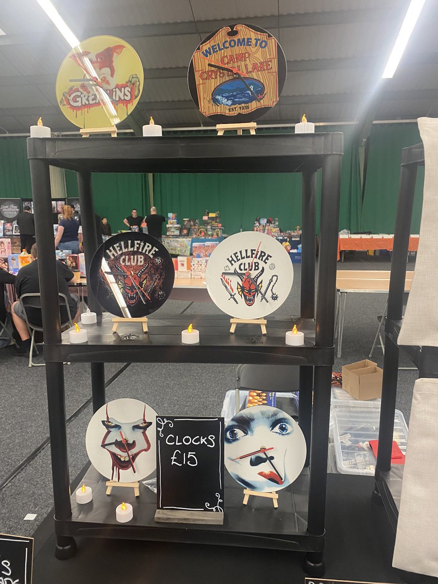MaticSpace's tweet photo. We are at @WiganComicCon today . Come down and check out our spooky things #wigancomiccon #horror #HorrorCommunity https://t.co/cZT3UHCBg0