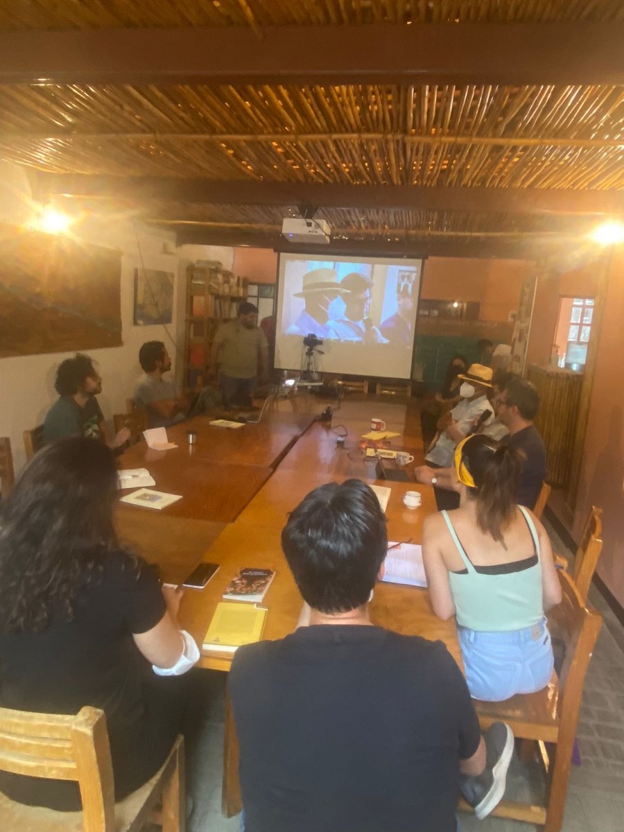 David Ludwig (@davidludwigwur) on Twitter photo Day 5 of <a href="/ProjectGeos/">Global Epistemologies and Ontologies (GEOS)</a> in Oaxaca is Day 1 of the dialogue with <a href="/UnitierraOaxaca/">Unitierra Oaxaca</a> - addressing links between epistemic diversity & community struggles through corn 🌽 and resistance against megaprojects like "Tren Maya" Day 5 of <a href="/ProjectGeos/">Global Epistemologies and Ontologies (GEOS)</a> in Oaxaca is Day 1 of the dialogue with <a href="/UnitierraOaxaca/">Unitierra Oaxaca</a> - addressing links between epistemic diversity & community struggles through corn 🌽 and resistance against megaprojects like "Tren Maya"