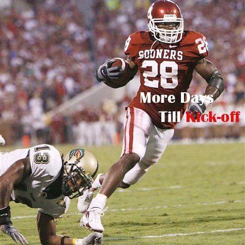 MattFromEnid's tweet photo. 28 days until #FootballTimeInOklahoma #BoomerSooner #OklahomaSooners #OUDNA https://t.co/dn4yTvP66h