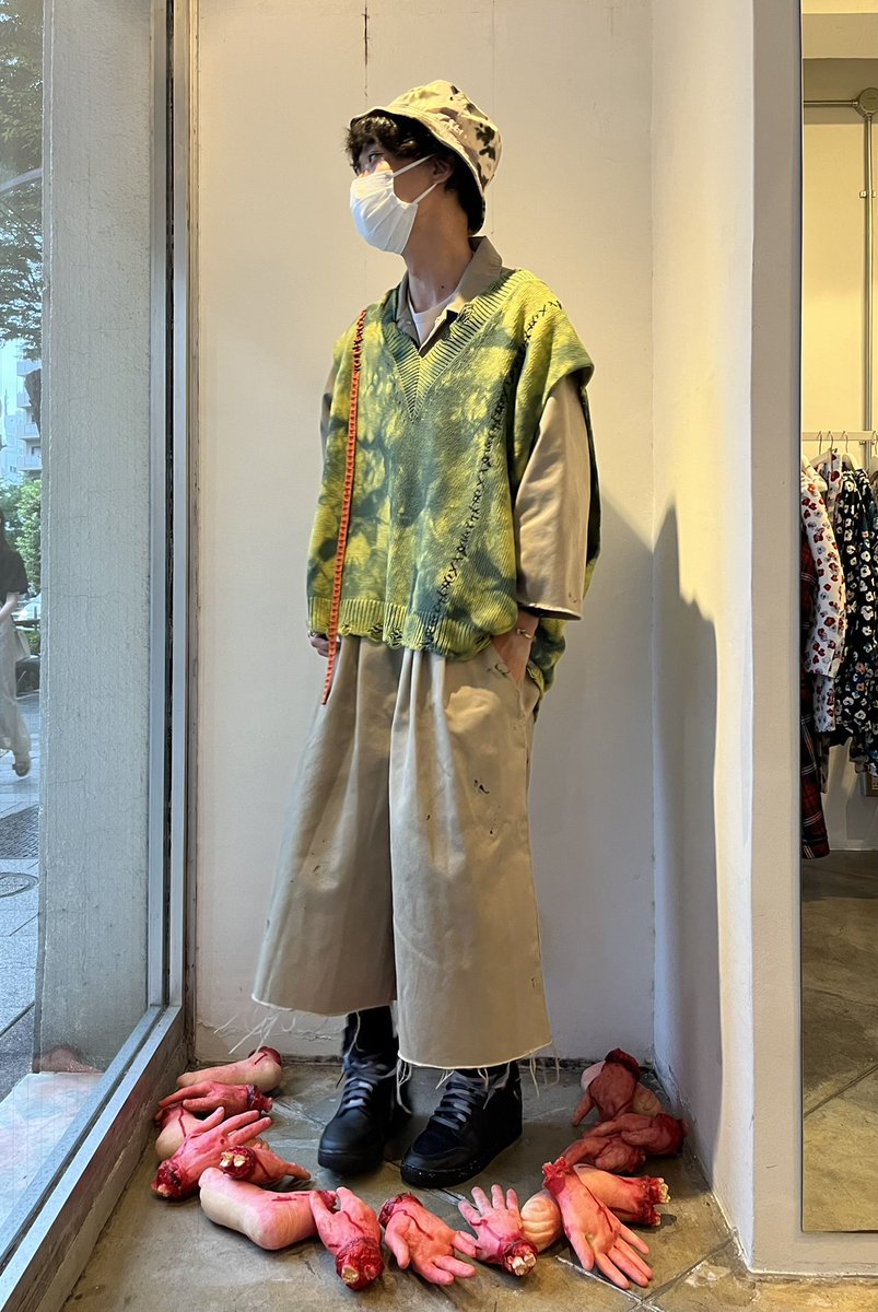 K_A_N_E_Y_A_N's tweet photo. 火曜日も来る男
#kidill #23ss #HELLHAUS #受注会 https://t.co/kxdTczQKkH