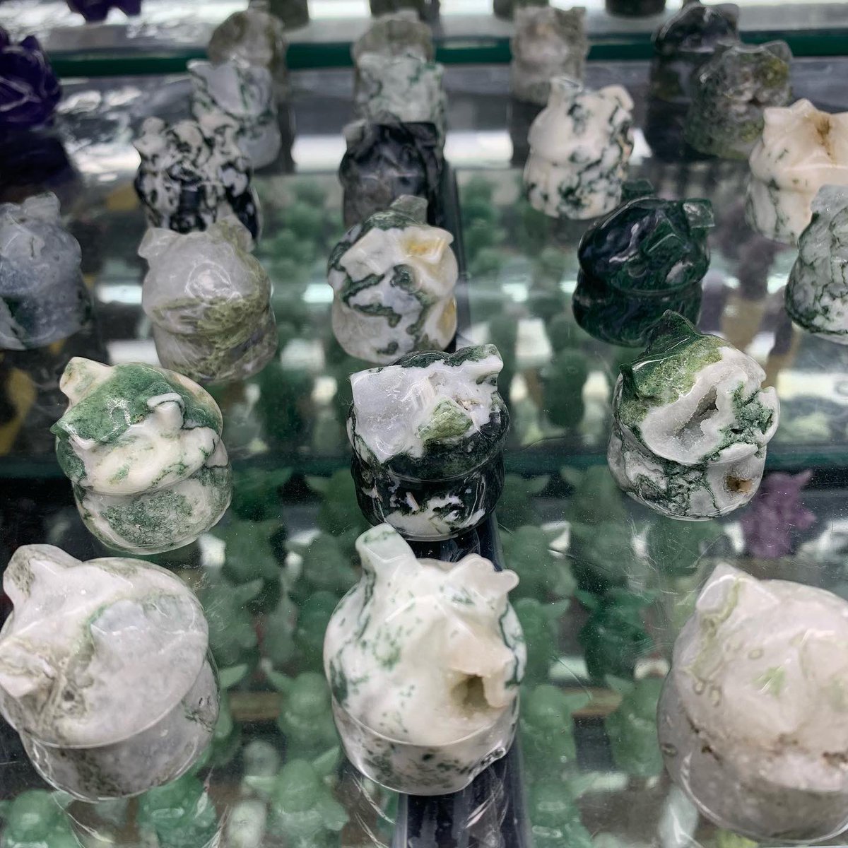rockeastgem's tweet photo. Small Moss Agate 🏠
Above 5pcs，6usd per piece

#mossagate #mossagatemushroom #crystalmushrooms https://t.co/9EuObvCH62