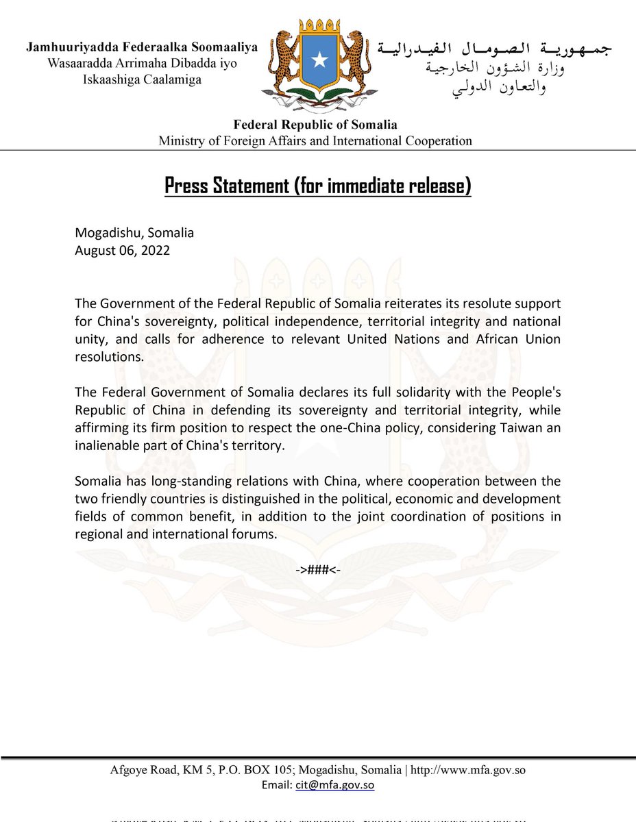 Nasteexobilan's tweet photo. Its unfortunate how @HassanSMohamud gov't is so vocal about the sovereignty, political independence, territorial integrity &amp; national unity of other countries, but can't demand the same for the country he is the President of.

#hsmfailed #somalia 
#NoToTerroristGovInSomalia https://t.co/6fyrA6iDaX