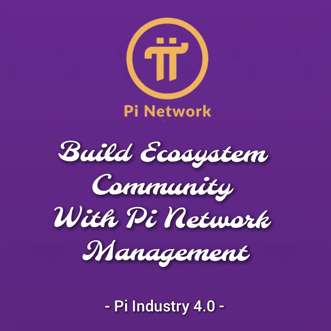 DwiPriyantomo's tweet photo. #PiNetwork #PiEducation #PiManagement #PiPayment #PiConsensus #PiBarter https://t.co/XXOpYdxLO8