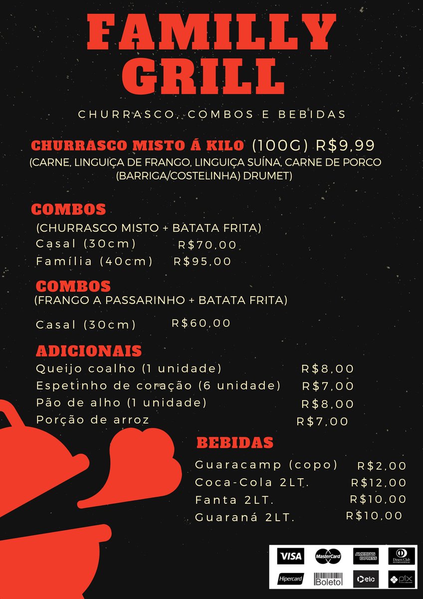 quintanilha_laa's tweet photo. Aloooô galerinha de New Camps' rs 
Familly Grill está ativo!!! 
Que tal um churrasco misto pro almoço? 😋😋
Temos quentinhas!!!
Confira mais informações através do nosso whatsapp ou pode vir direto no nosso endereço. 
Chama lá (21) 97735-8420. 

RT pra ajudar, gratidão 💪🏽😋 https://t.co/QQS2bcGygz