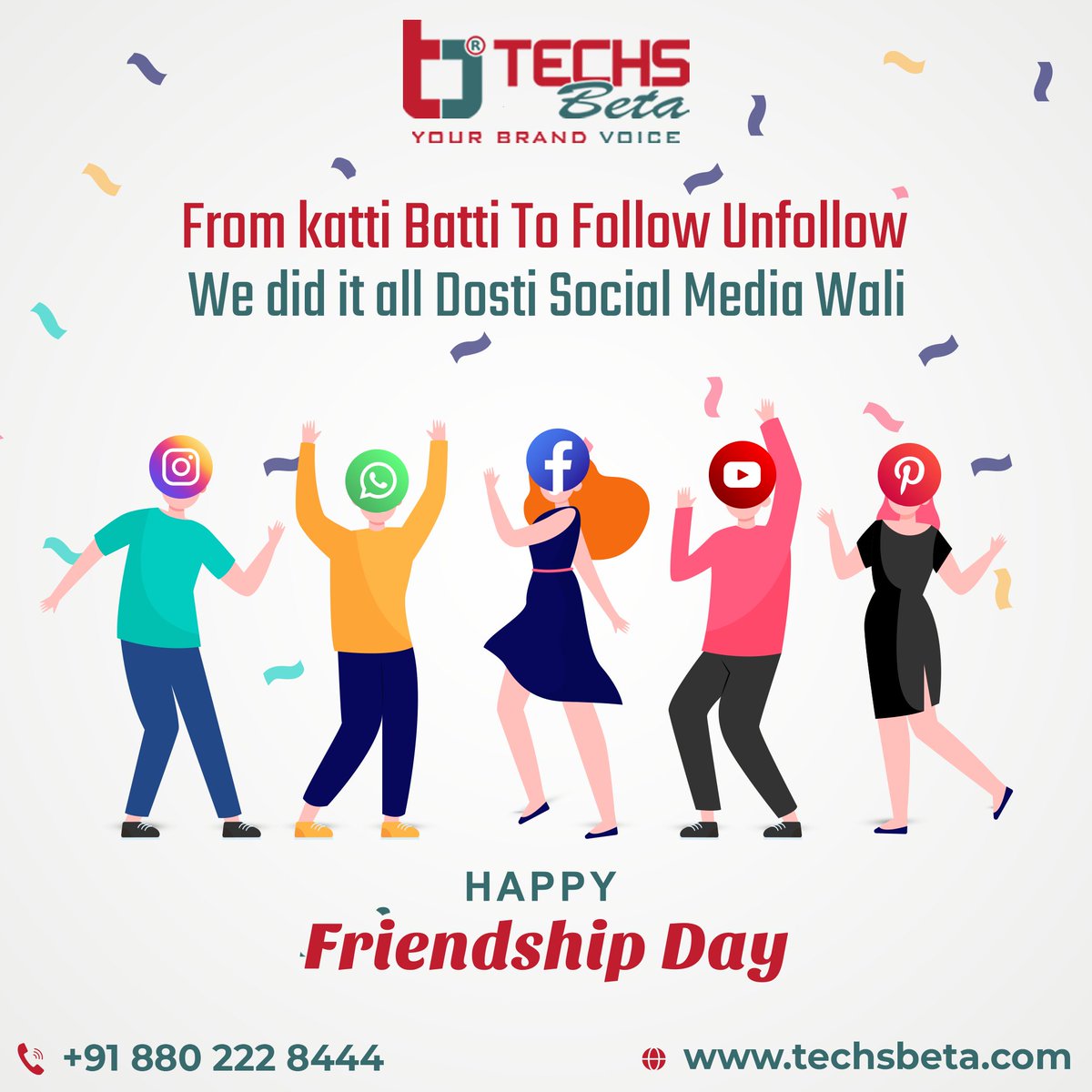 TechsBeta's tweet photo. ๐๐๐ฉ๐ฉ๐ฒ ๐
๐ซ๐ข๐๐ง๐๐ฌ๐ก๐ข๐ฉ ๐๐๐ฒ ๐ญ๐จ ๐๐ฏ๐๐ซ๐ฒ๐จ๐ง๐.
#amu #techsbeta #aligarh
#friendshipday #friends #friendshipgoals #friendshipquotes #friendsforever #happyfriendshipday #friendships #friendshipforever #friendshiplove #friendshipgoal #friendshipneverends https://t.co/bVf2lzxN7B