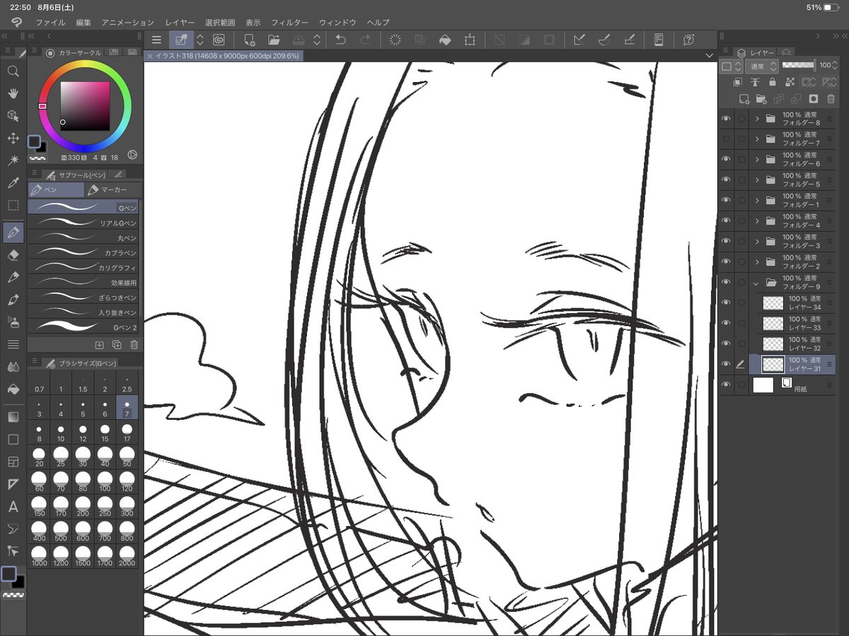 ちんこまんこを覚えたての小学生のように
この角度の顔ばっかり書いている 