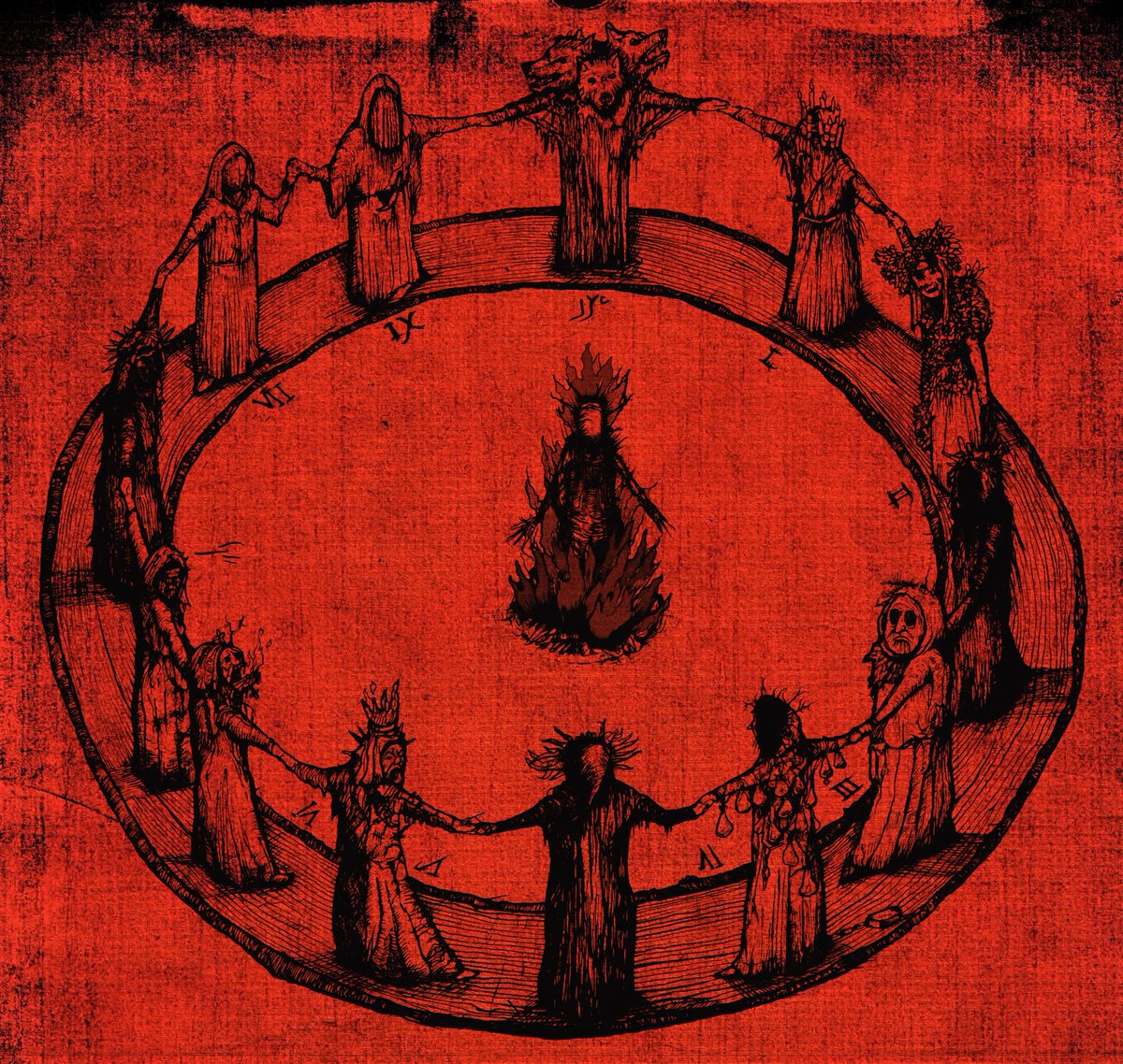 'cage of recurrence'
 pen and ink artwork based on woodcut designs of the middle ages.

#folkhorror #darkart #occultart #folkhorrorrevival #contemporarydrawing