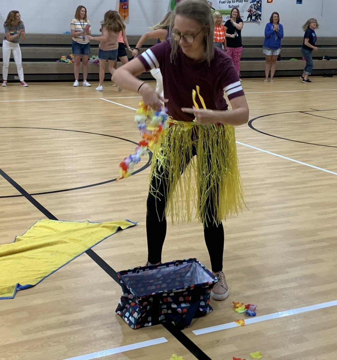 First day back!! WG is Surfing 🏄‍♀️ to Success and having some fun with our beach theme!!
#OPSfortheirfuture            <a href="/olatheschools/">Olathe Public Schools</a> <a href="/YeagerBrent/">Dr. Brent Yeager</a>