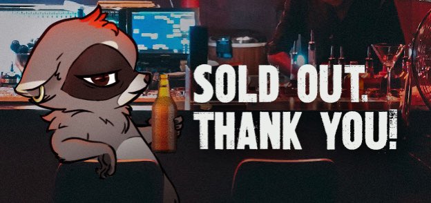 REBEL RACOONS (SOLD OUT) tweet media