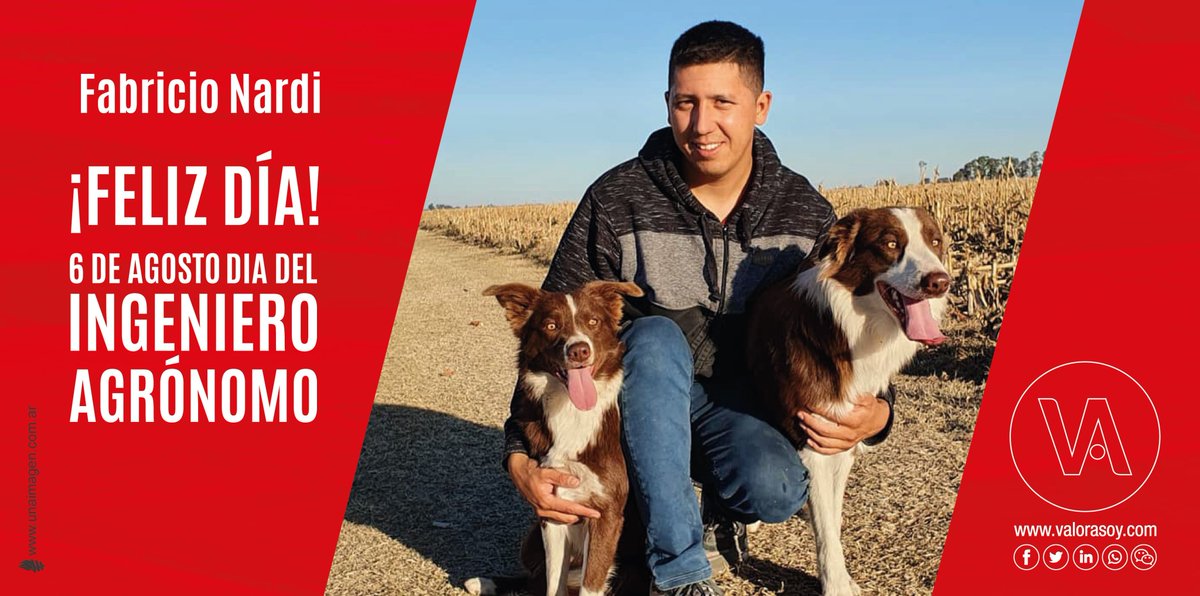 ValorASoy's tweet photo. #RedesDeValor

El Ingeniero Agrónomo /...contribuye al mejoramiento de la producción nacional e internacional de alimentos y la obtención de productos para la industria y el comercio, todo ello conservando el medio ambiente.

Fuente https://t.co/HaRSpCgzIT https://t.co/VMYbKoyO4f