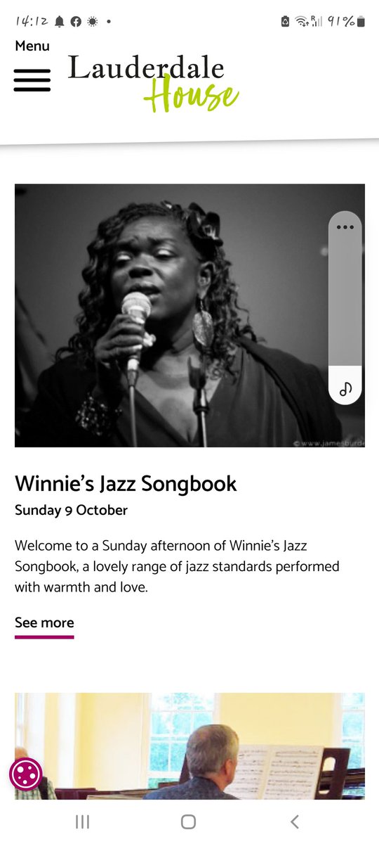 WINNIEGREER17's tweet photo. October 9th 4pm Lauderdale House,Highgate. Tickets now available..don't miss a great Sunday afternoon of Jazz! https://t.co/S934zE5g0r