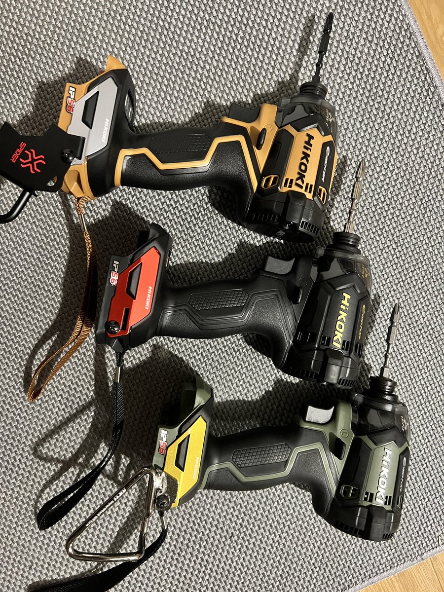 mnbS3's tweet photo. カッコイイ…あぁ、カッコイイ…
#HiKOKI #WH36DC https://t.co/0BPF2MXgJ1