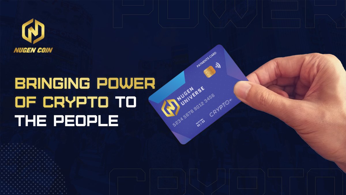 nugen_coin's tweet photo. #Nugen the New generation of #Finance 

Our project's goal is to bring the benefits of #blockchain 🔗 to the convenience of the real world 🏘 for instant and transparent transactions at merchants worldwide. 🌎 https://t.co/4jTVByRWa5